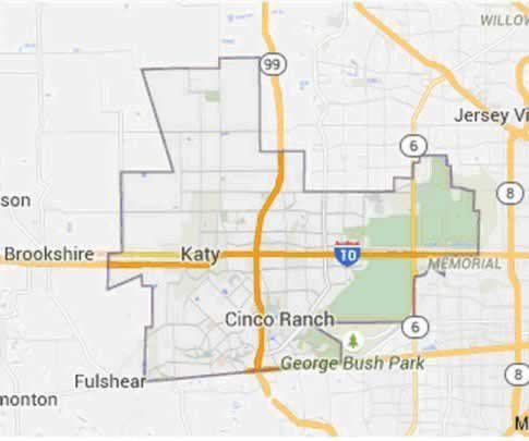 Greater Katy Service Area